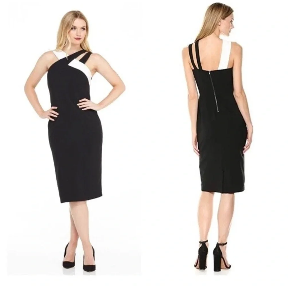 Maggy London Dress Midge Midi, size 0 NWT - Picture 4 of 6